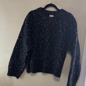 H&M Black and White Knit Sweater